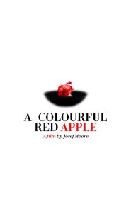 A Colourful Red Apple