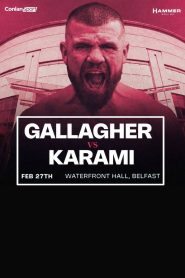 Paddy Gallagher vs. Bahadur Karami